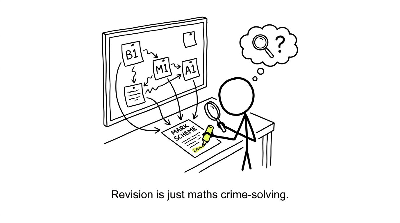 Revision as maths crime-solving