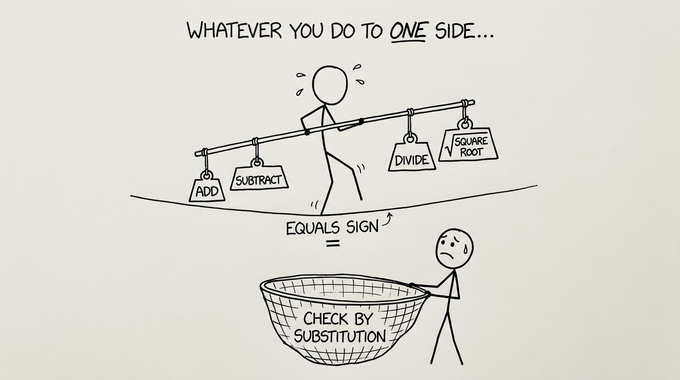 Whatever you do to one side...
